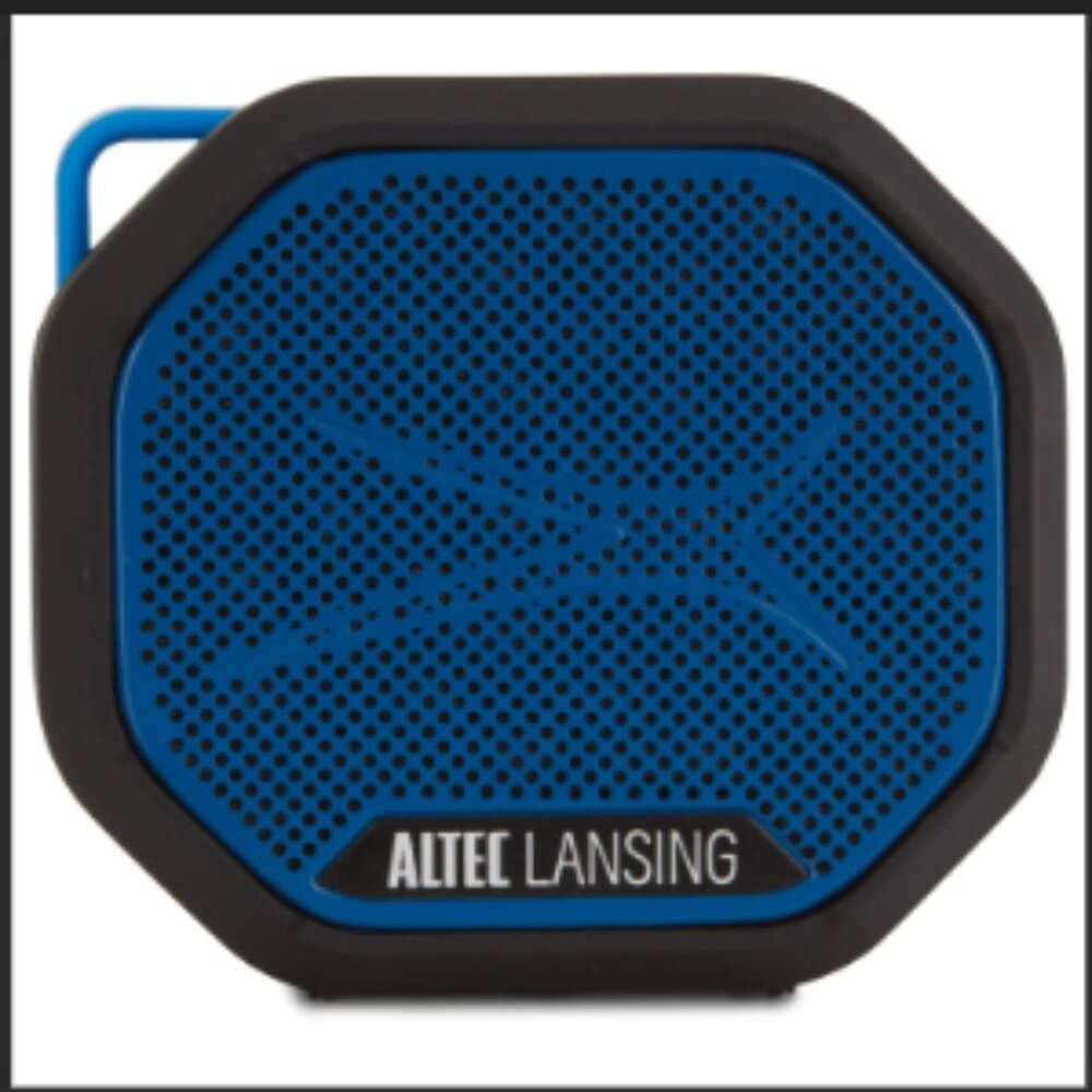 Altec Lansing HYDRATREK Magnetic Bluetooth Speaker, Waterproof IP67 Blue